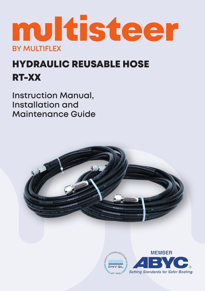 Multiflex Marine RT-XX instruction manual