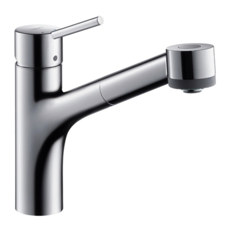 Hans Grohe Talis M52 170 2jet 32841000 Instructions for use/assembly instructions Hans Grohe Talis M52 170 2jet 32841000 Instructions for use/assembly instructions