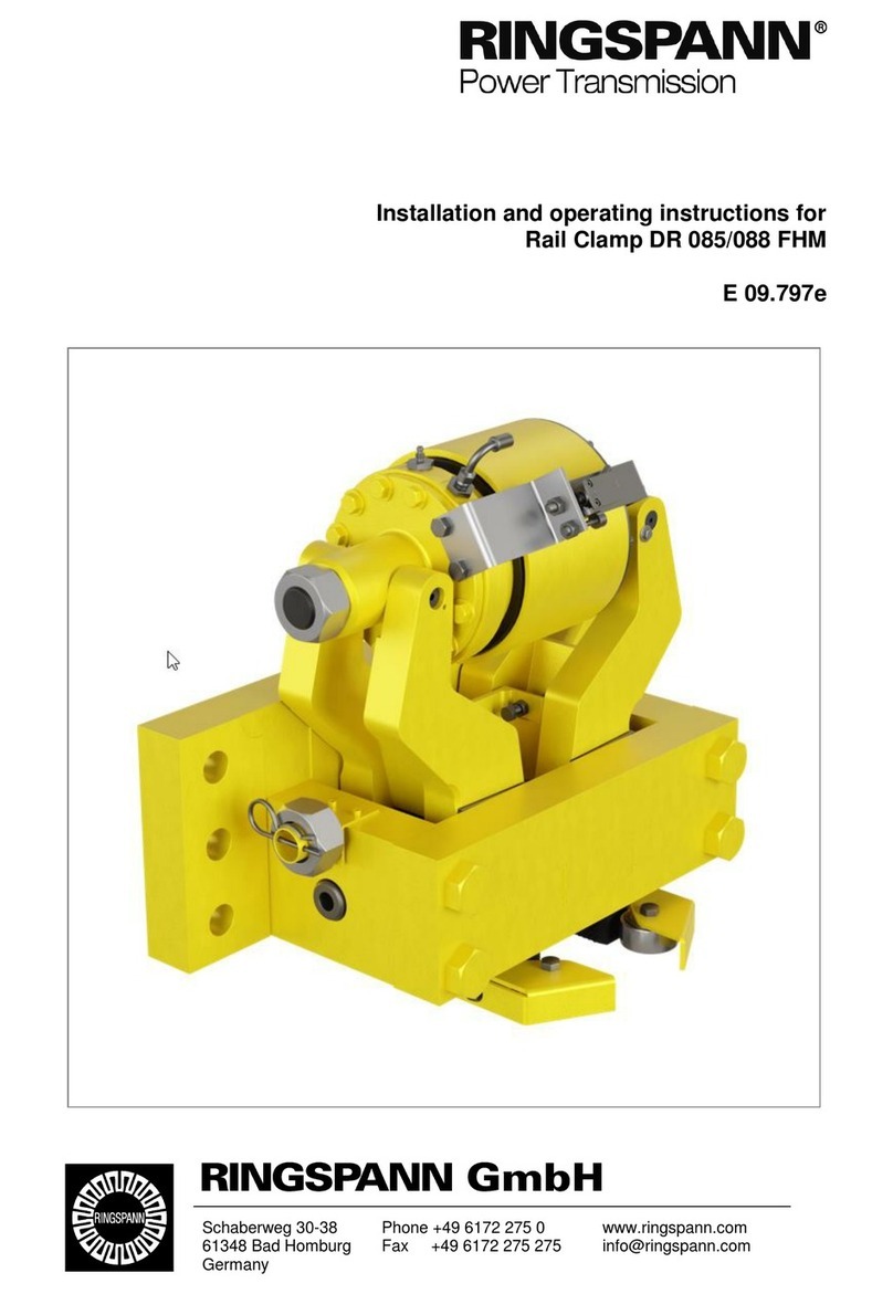RINGSPANN DR 085 FHM-50 User manual