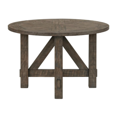 Riverside Furniture Bradford 46652 Assembly instruction