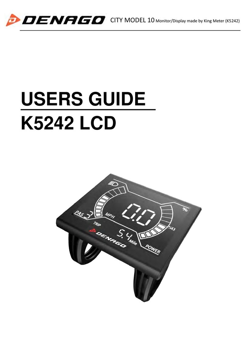 DENAGO K5242 LCD user guide
