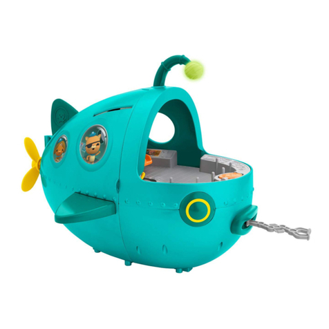 Fisher-Price Octonauts Gup-A Megapack User manual