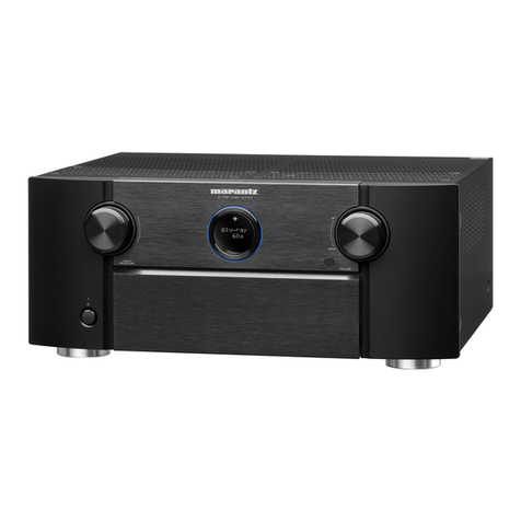 Marantz AV7703 User manual