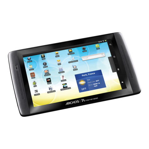 Archos 7 Home Tablet Connecting manual