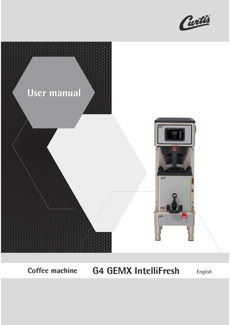 Curtis G4 GEMX IntelliFresh User manual