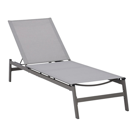 HAPPATIO Patio Lounge Chair owner's manual