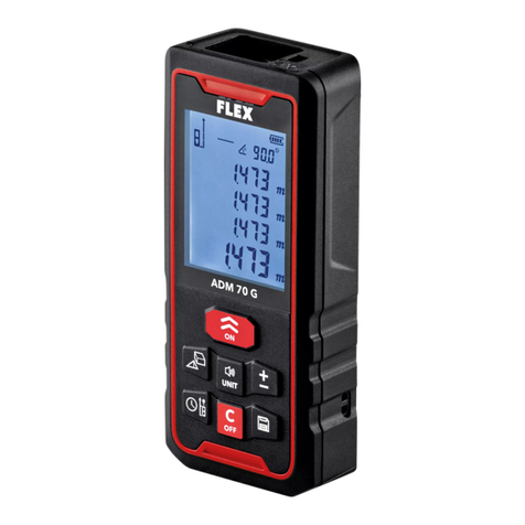 Flex ADM 70 G operating instructions