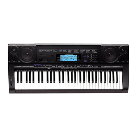 Casio CTK-5000 User manual Casio CTK-5000 User manual