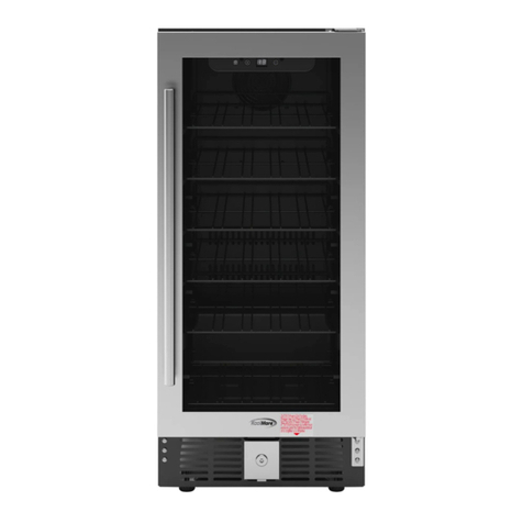 KoolMore Undercounter KM-BIR3C-GD User manual