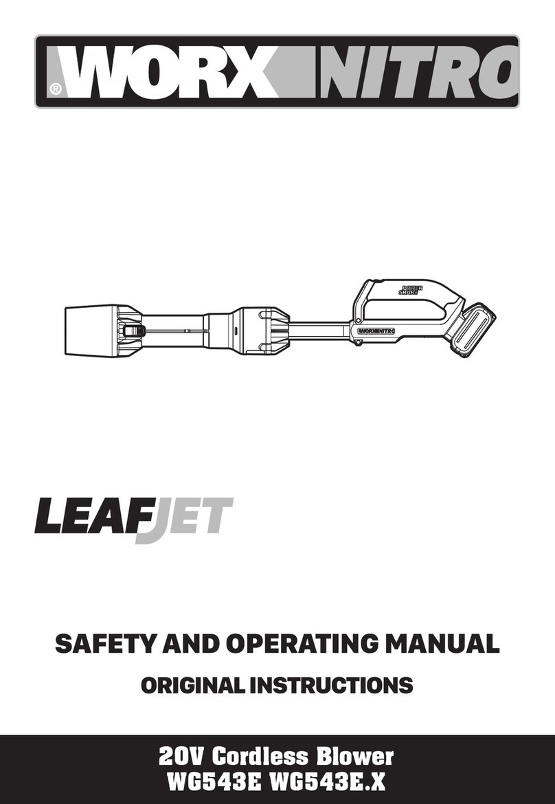 Worx Nitro LEAFJET WG543E Safety and operating manual original instructions Worx Nitro LEAFJET WG543E Safety and operating manual original instructions