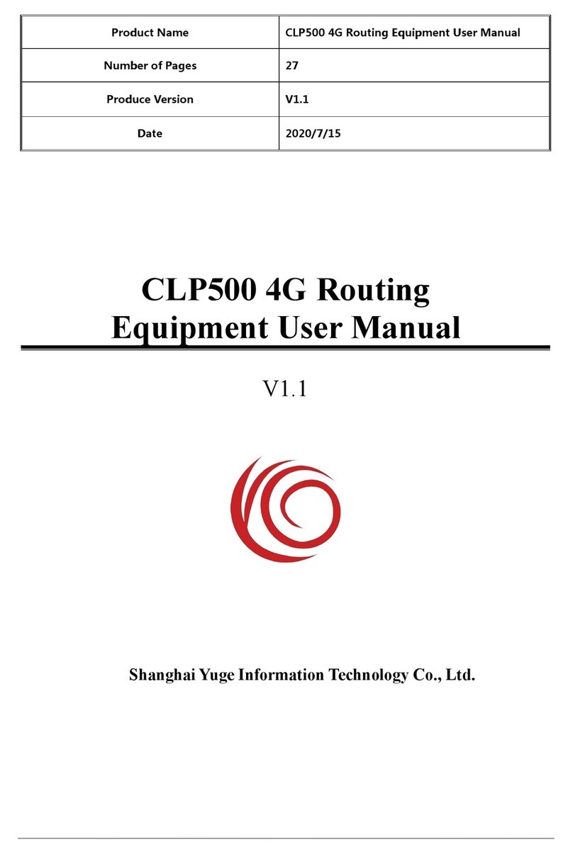 YUGE CLP500 user manual