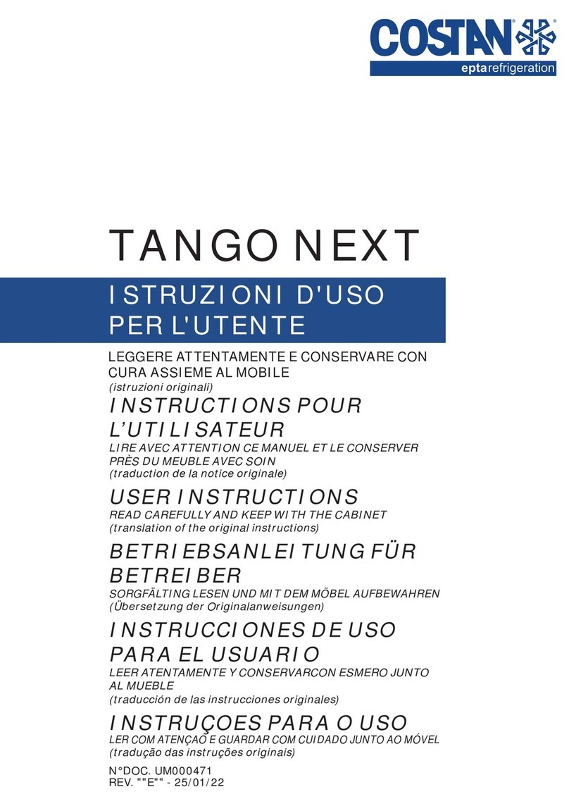 Costan Tango Next User manual