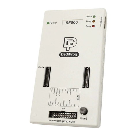 DediProg SF600 User manual