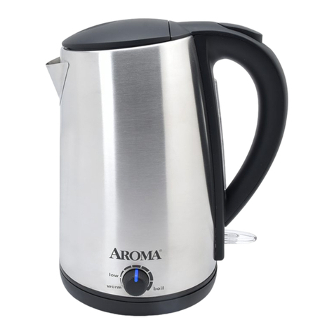 Aroma AWK-129SM instruction manual