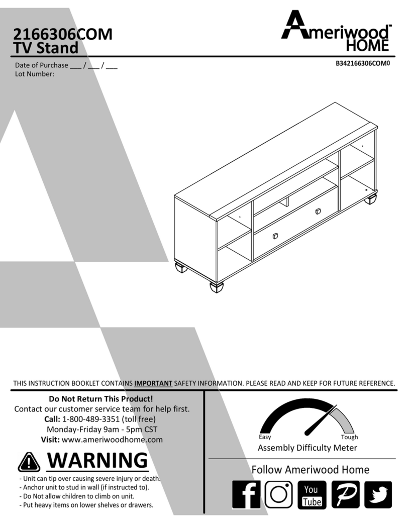 Ameriwood HOME 2166306COM manual