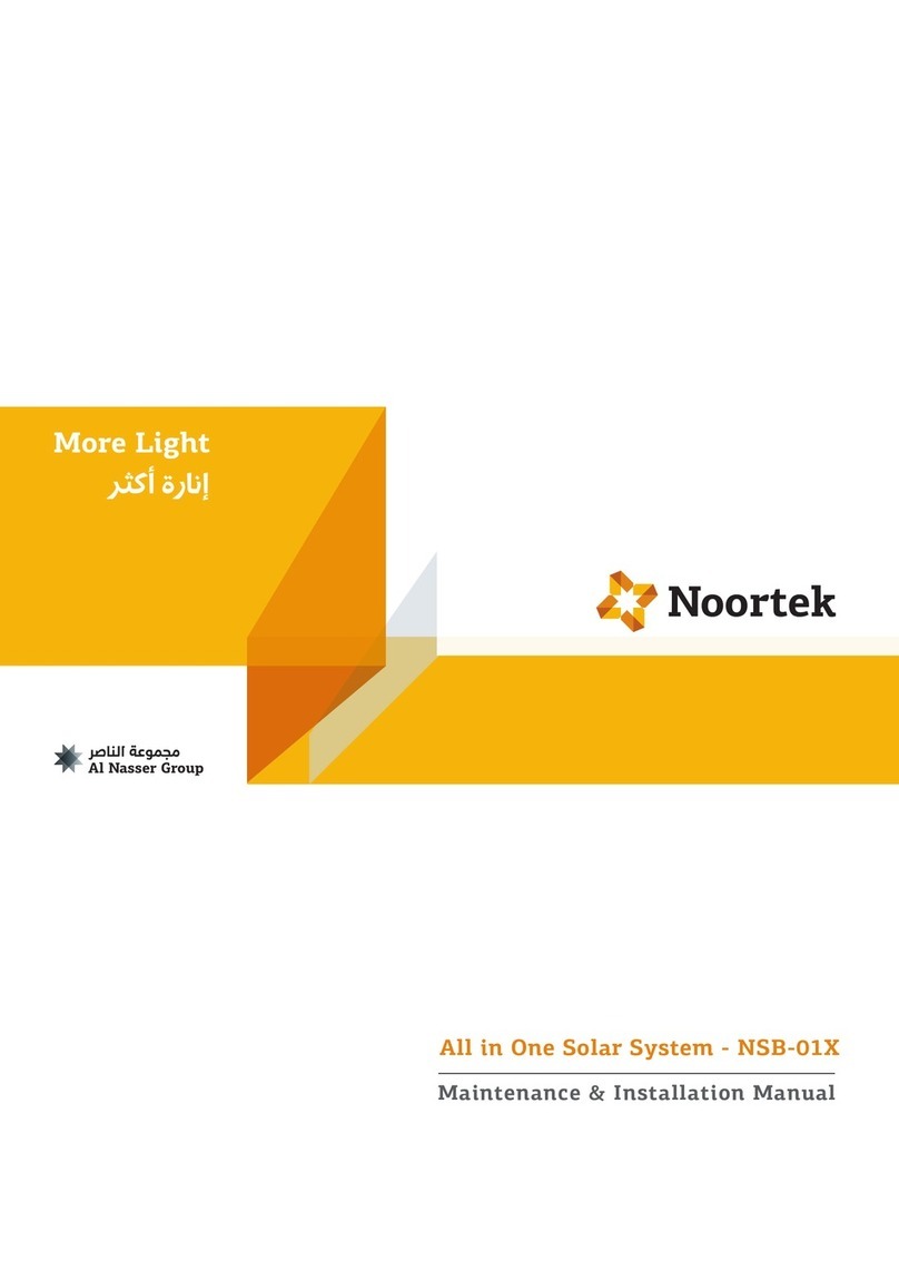 Al Nasser Group Noortek NSB-01X Maintenance and installation manual Al Nasser Group Noortek NSB-01X Maintenance and installation manual