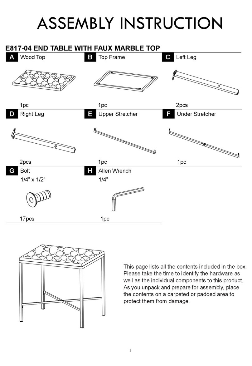 INSPIRE Q E817-04 Assembly instruction