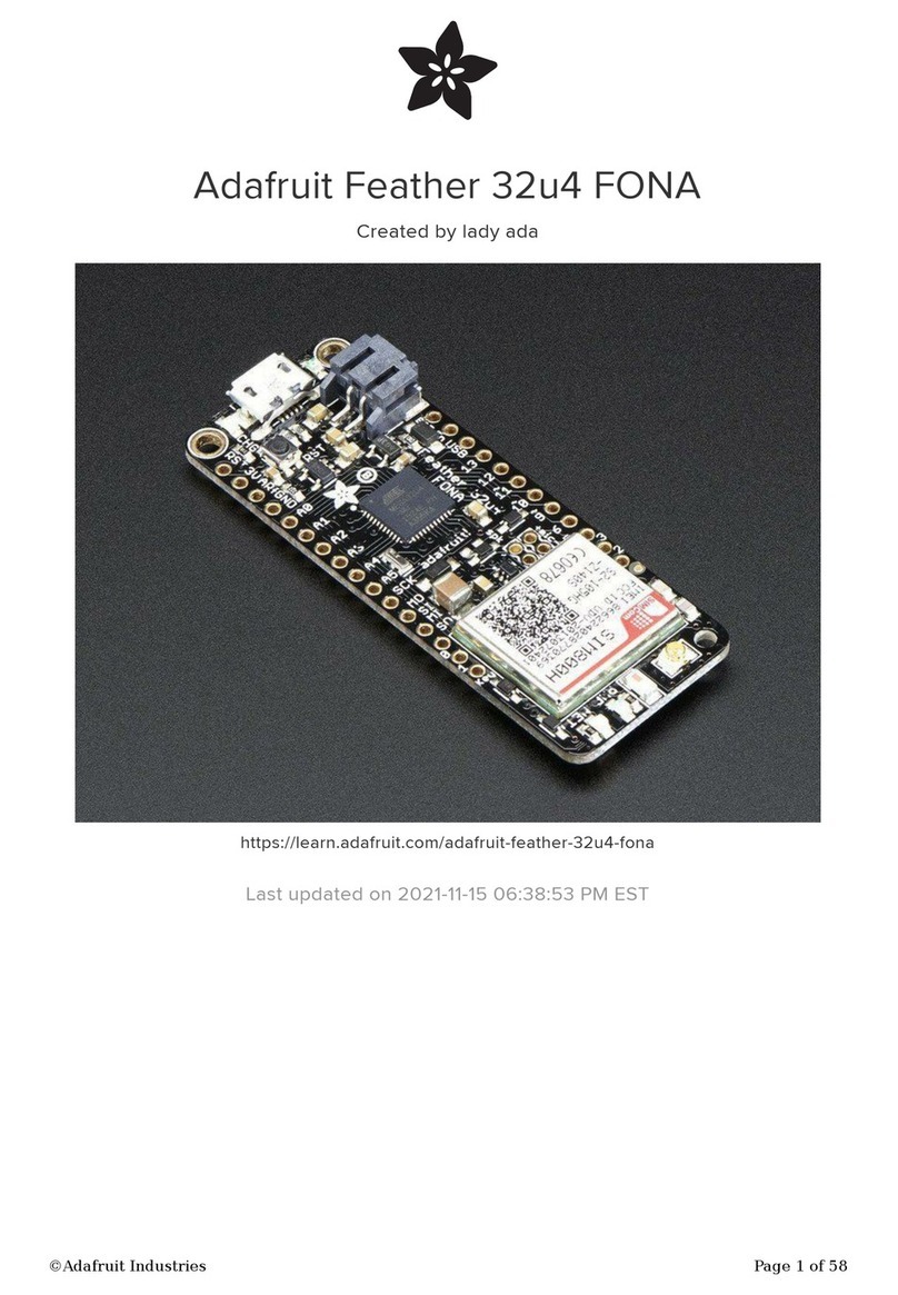 Adafruit Feather 32u4 FONA manual