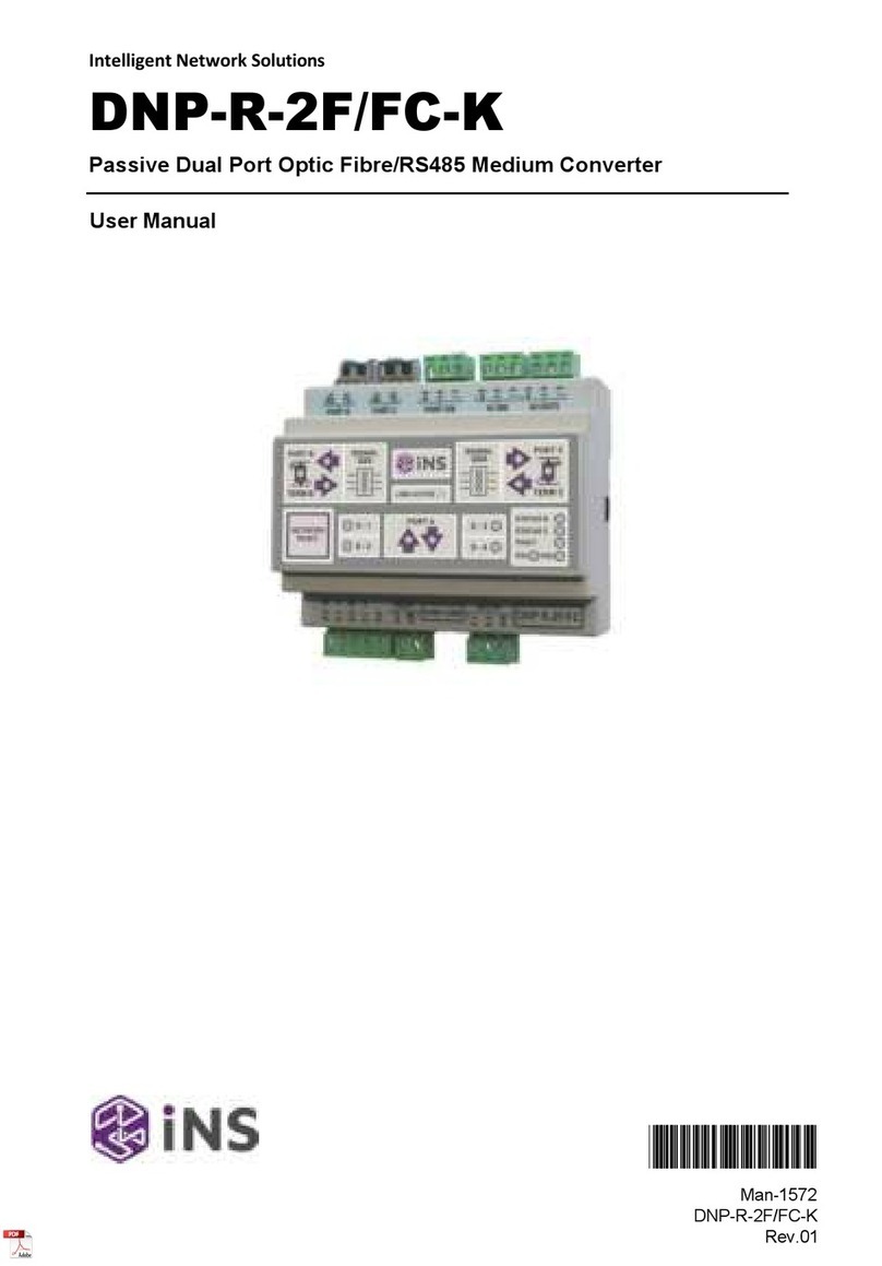 Kentec Electronics DNP-R-2F/FC-K user manual