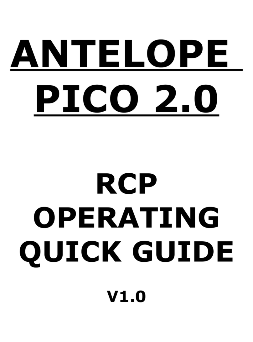 Antelope Pico 2.0 quick guide