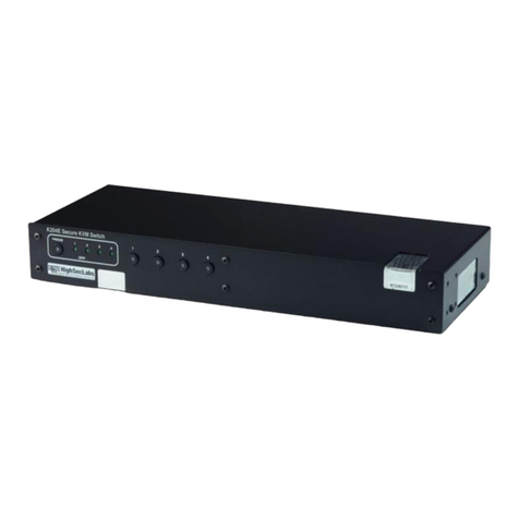 High Sec Labs K208E User manual High Sec Labs K208E User manual