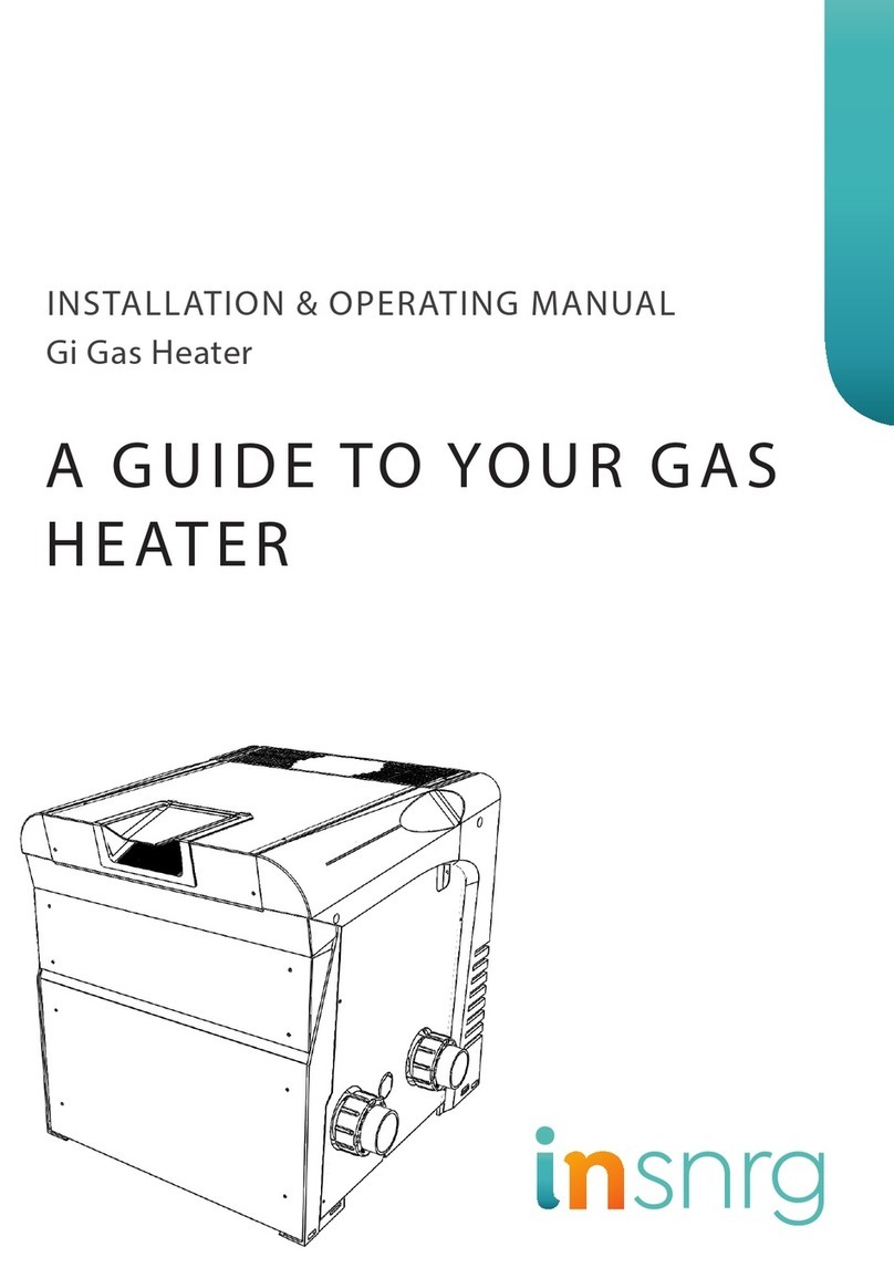 Insnrg GI 160 Installation & operating manual