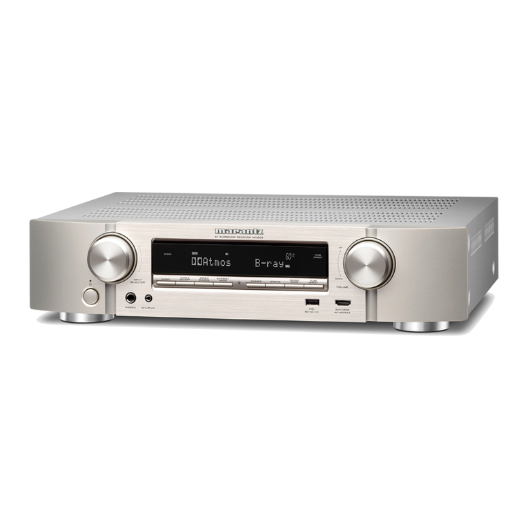 Marantz NR1609 Service manual