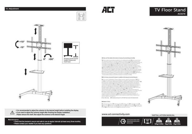 ACT AC8370 installation manual