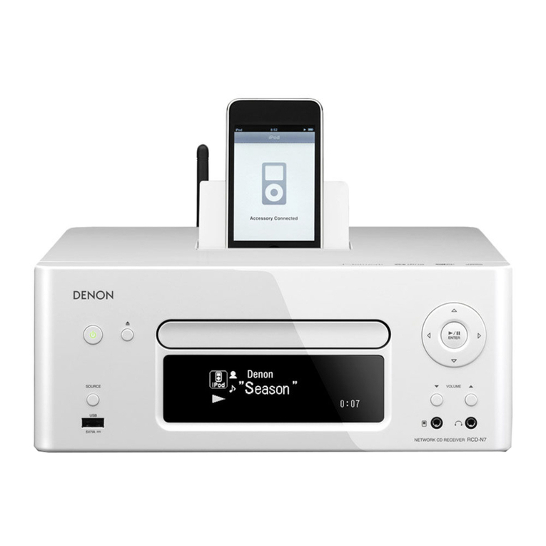 Denon RCD-N7 User manual