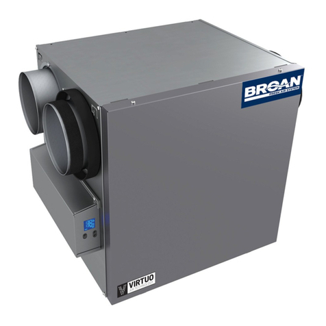 Broan B150H75NS Use and care manual