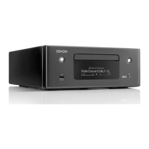 Denon CEOL RCD-N10 Service manual