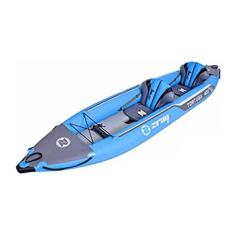 Z-RAY TORTUGA KAYAK instruction manual