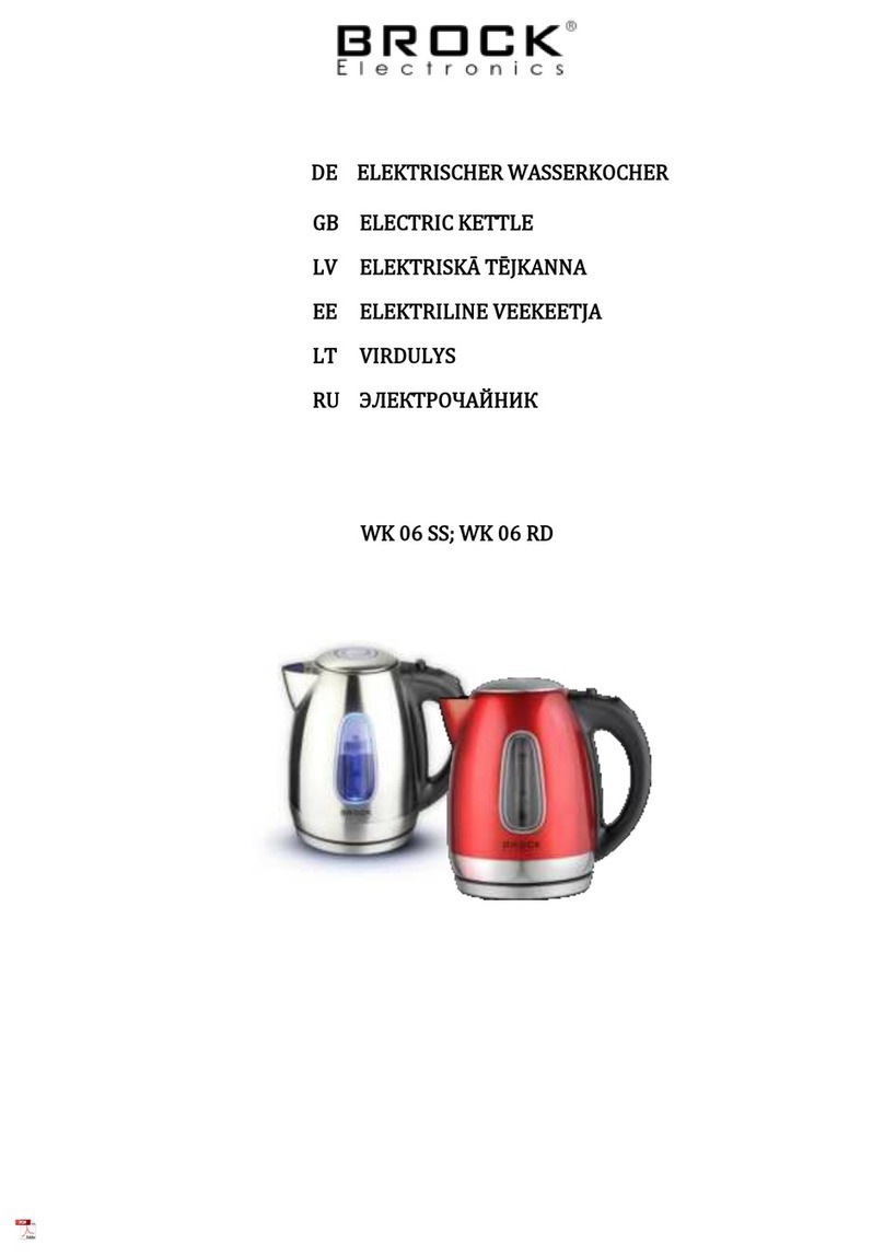 Brock WK 06 SS manual