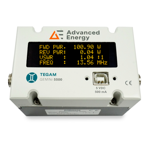 Tegam Advanced Energy GEMINI 5540A User manual