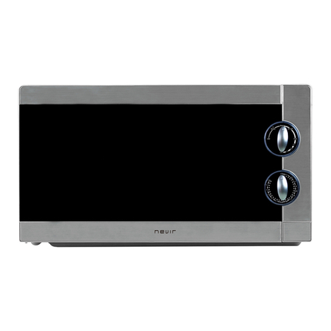 Nevir NVR-6334MGS instruction manual