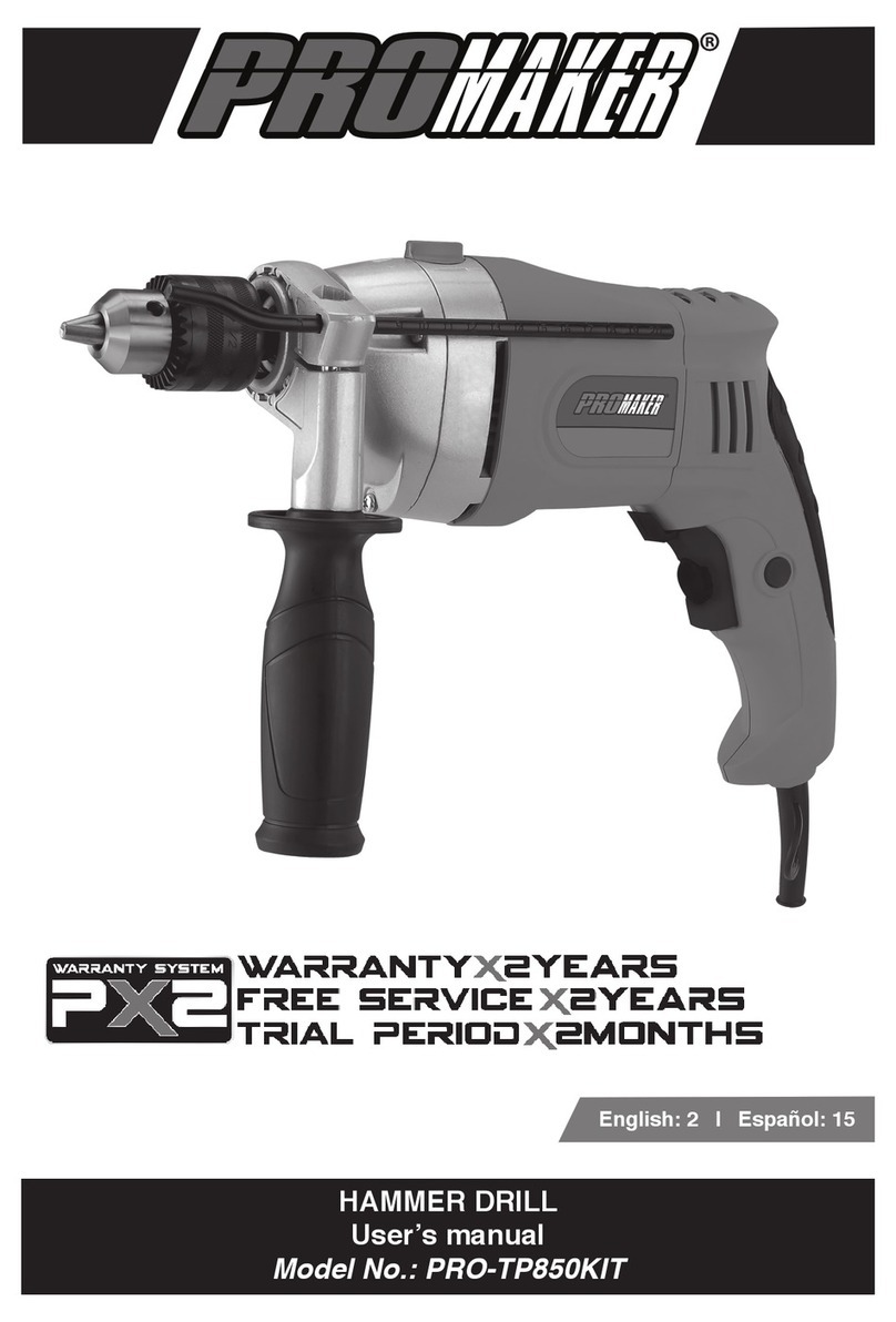 Promaker PRO-TP850KIT User manual