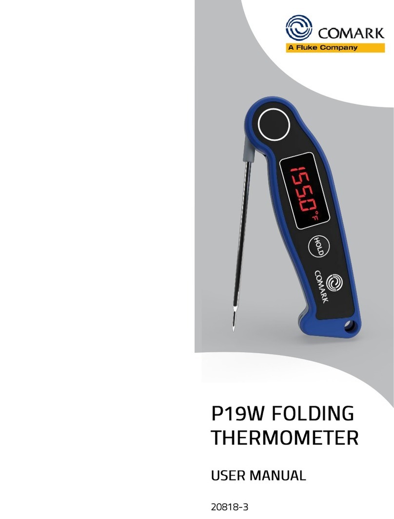 Fluke COMARK P19W User manual