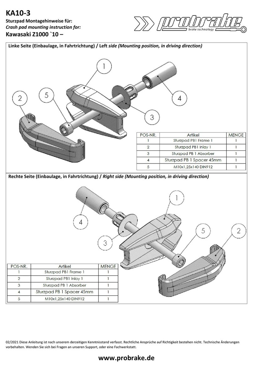 probrake KA10-3 User guide