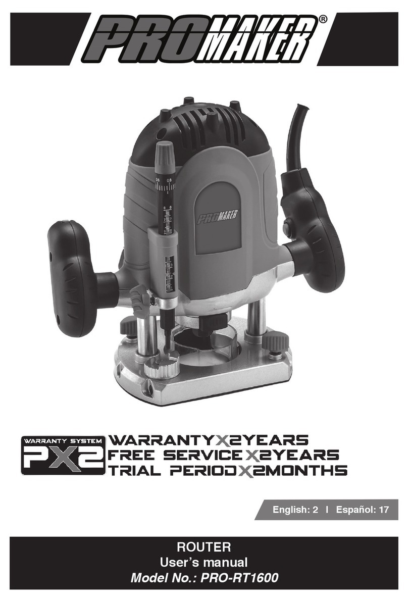Promaker PRO-RT1600 user manual