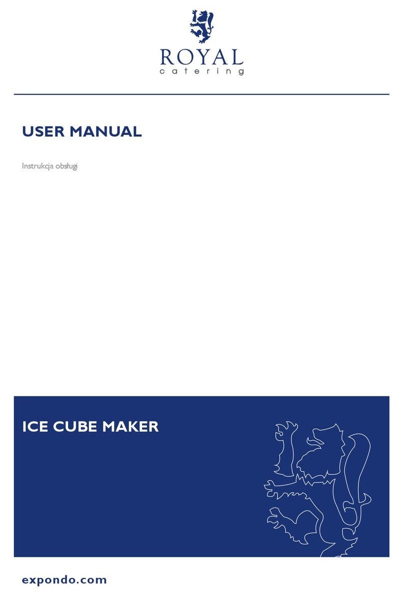 Royal Catering RCIC-80FI user manual