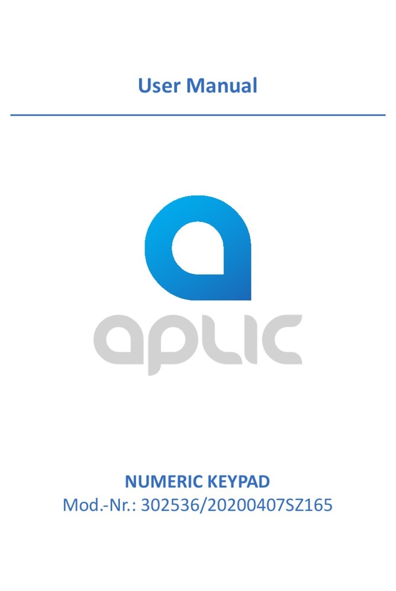 APLIC 302536 user manual