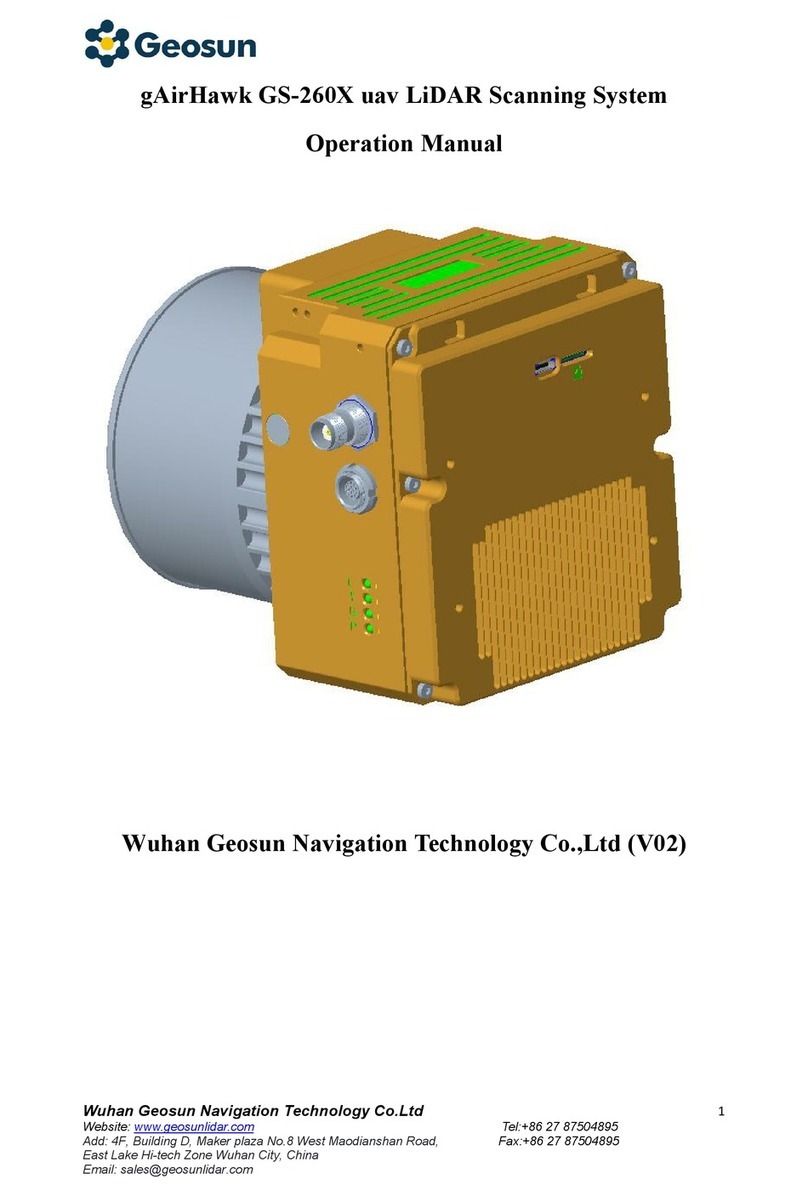 GEOSUN gAirHawk GS-260X User manual
