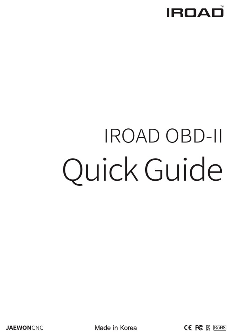 JAEWONCNC IROAD OBD-II quick guide