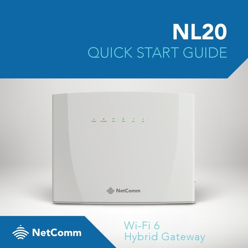 NetComm NL20 quick start guide