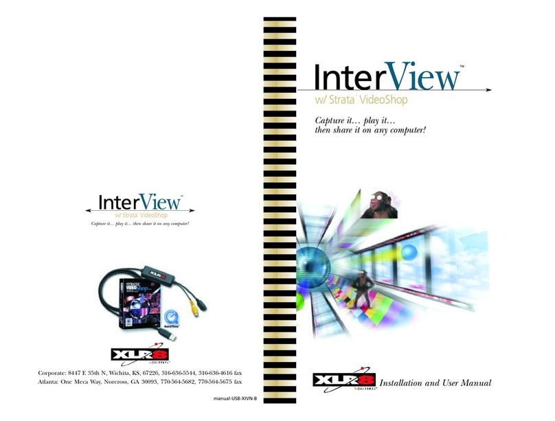 XLR8 InterView Installation and user manual