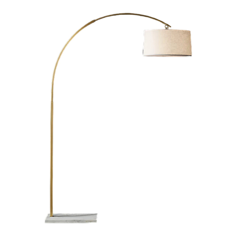 RH ARC FLOOR LAMP User manual