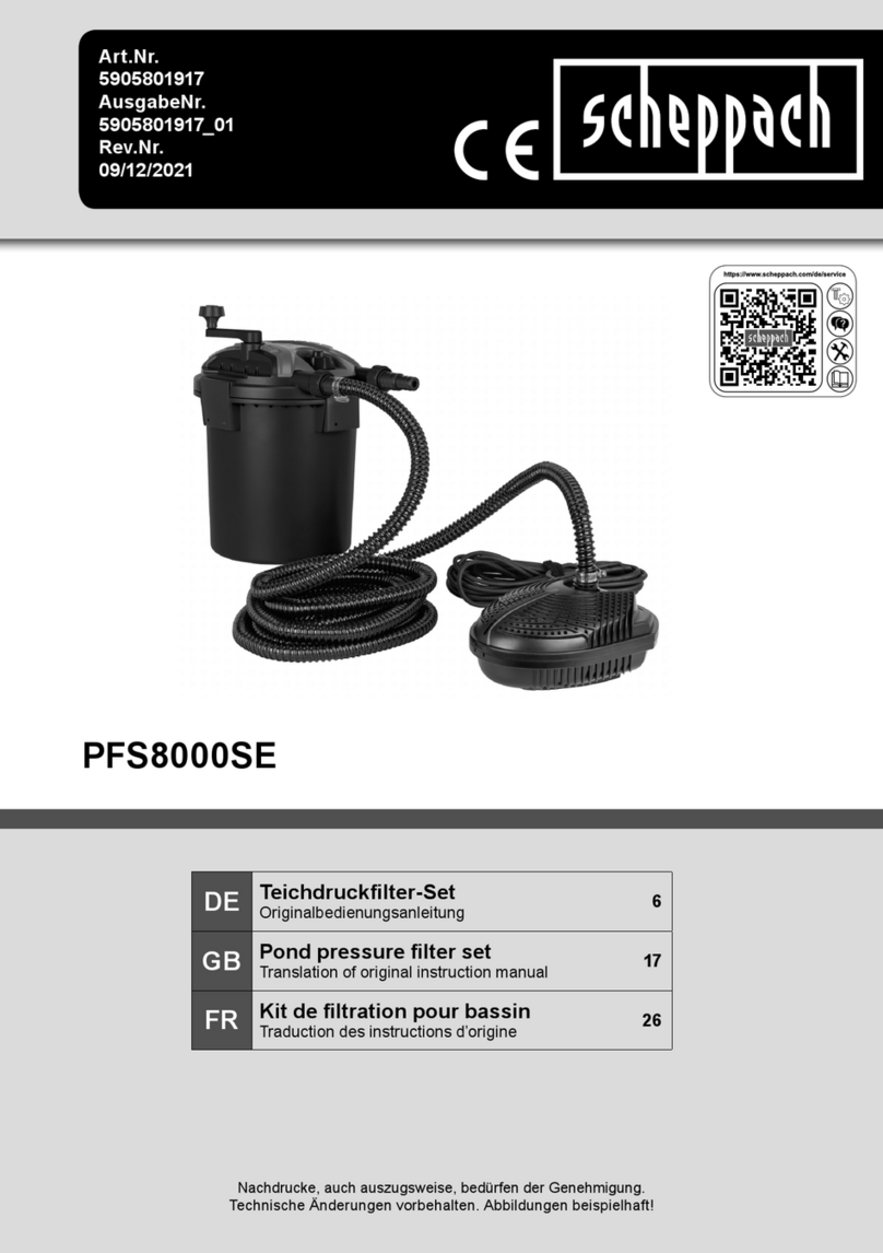 Scheppach PFS8000SE Original instruction manual
