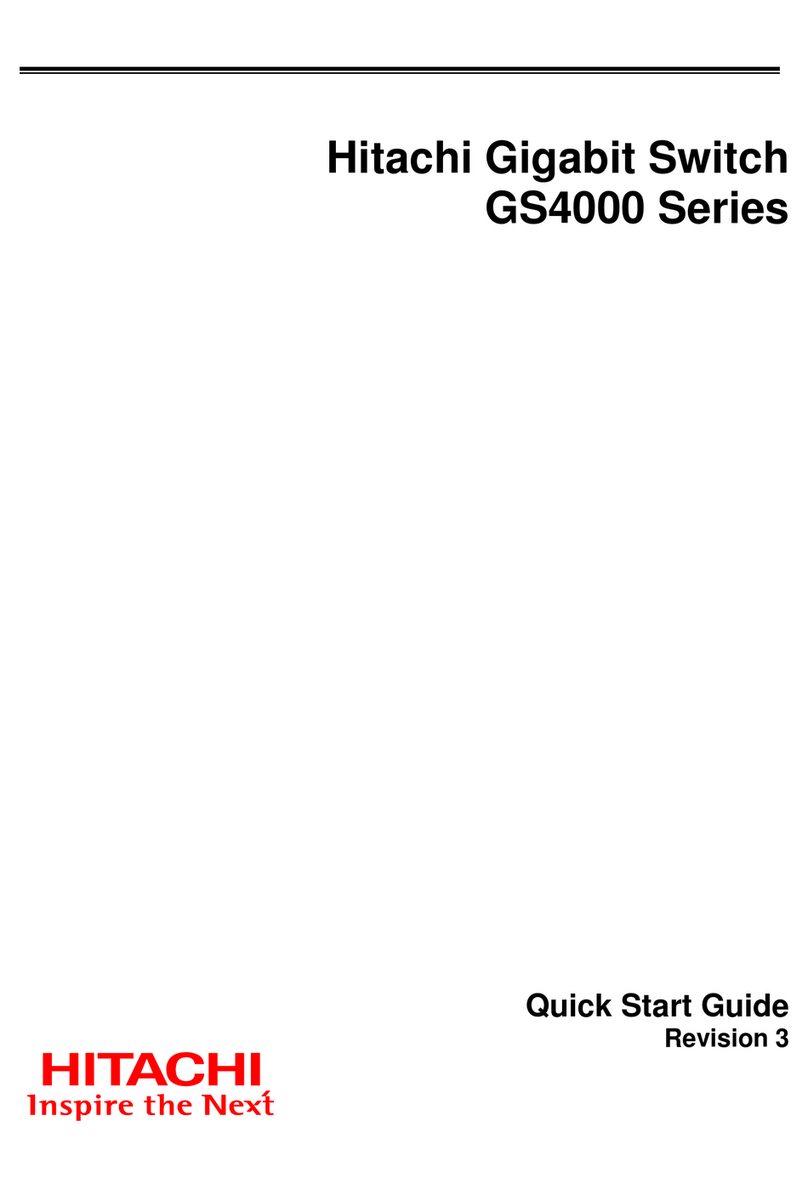Hitachi GS4000 Series User manual