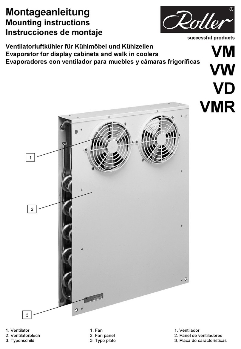 Roller VM Mounting instructions