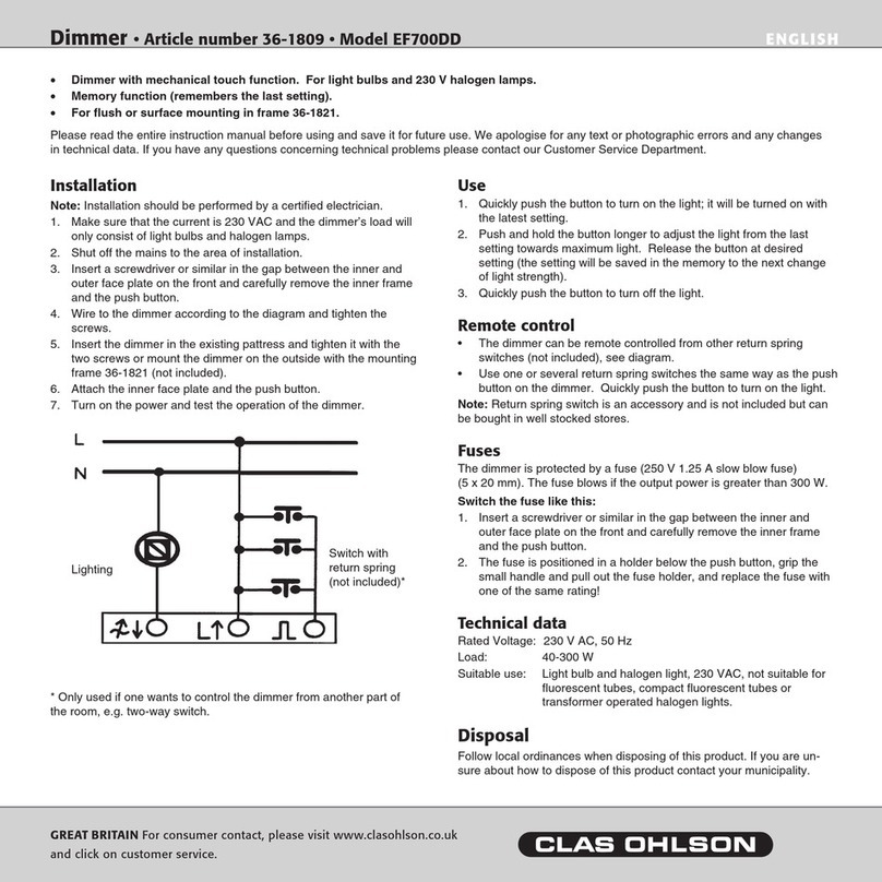 Clas Ohlson EF700DD manual